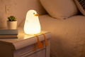 Duck Night Light Lamp in cozy bedroom setting
